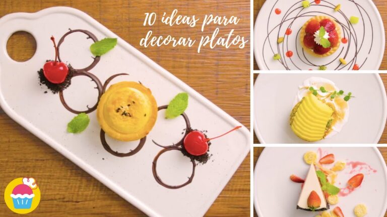 Ideas Creativas para Decorar Platos con Estilo